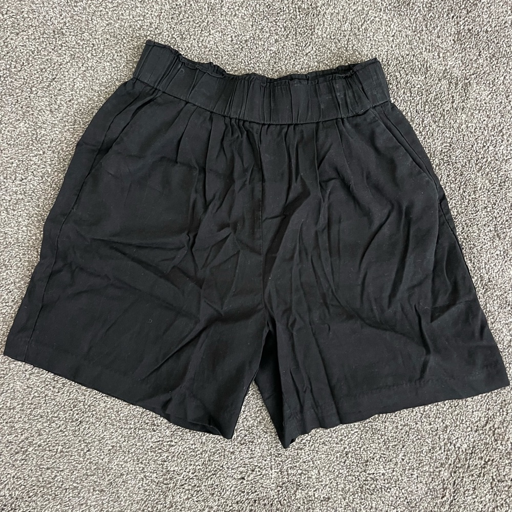 H&M High Waist Black Women's Shorts size S